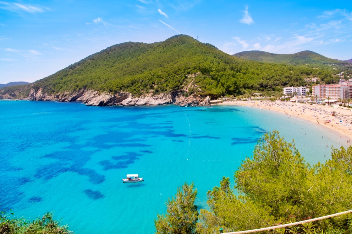 'Ibiza Cala de Sant Vicent caleta de san vicente beach turquoise water' - Ibiza